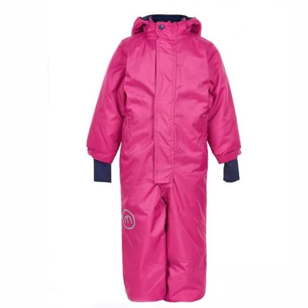 🆕 Minymo Oxford Solid ❄️ Snow ⛄️ Suit Pink